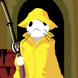 Blackwell fishing promotional art, logo